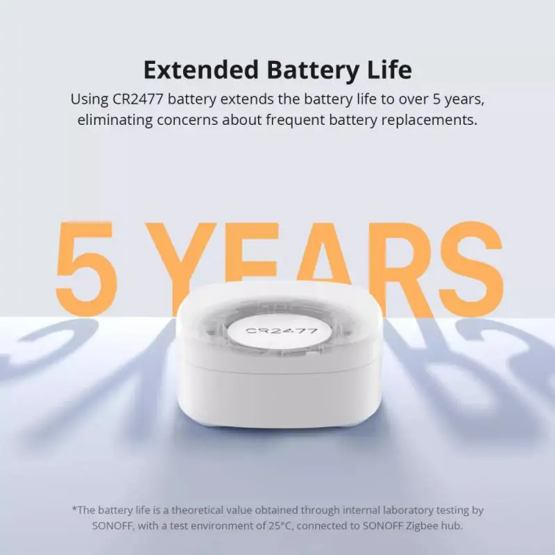 SONOFF-Capteur de fuite d'eau SNZB-05P Zigbee, détection de fuite et de gouttes, diagen temps réel, notifications multiples, support arc-en-ciel