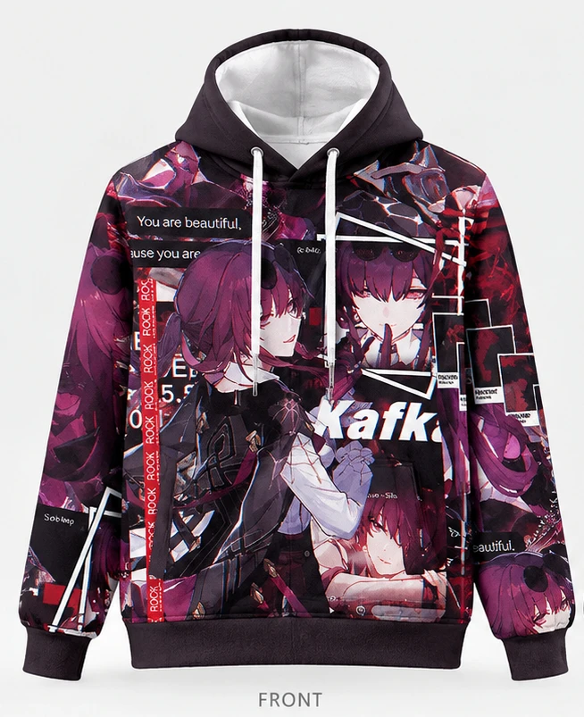 2026 Anime Honkai Star Rail Hoodie 3D Print Game Character Graphic Pullover Unisex Streetwear Hooded Sweatshirt Casual Top