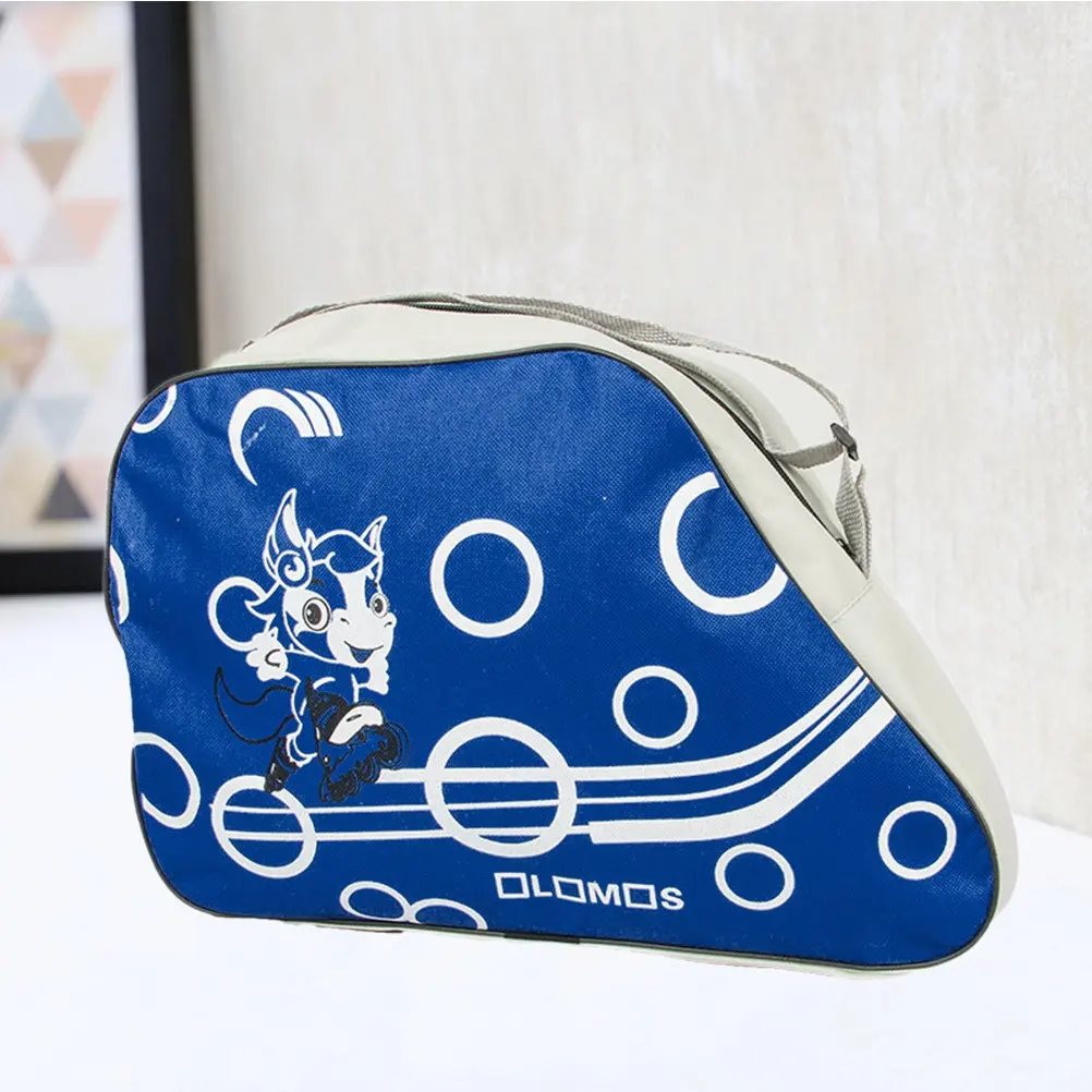 

Сумка для роликовых коньков, большая вместительная сумка из ткани Оксфорд, водонепроницаемая, прочная, портативная, для хранения коньков для мужчин, женщин и детей, для улицы