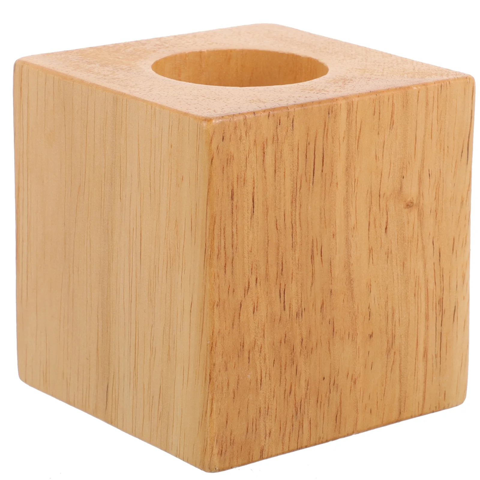 Base de mesa de madera, soporte de lámpara pequeño E27 para lámpara de escritorio artesanal, Base redonda de madera, decoración para el hogar y el dormitorio, 1 Uds.