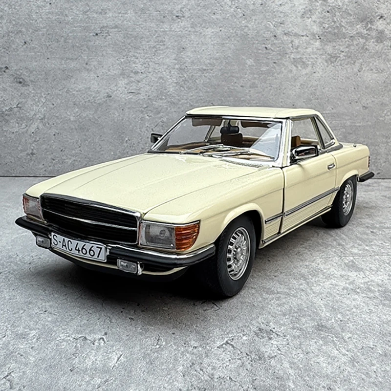 sun-star-1-18-for-350sl-vintage-car-alloy-full-door-car-model