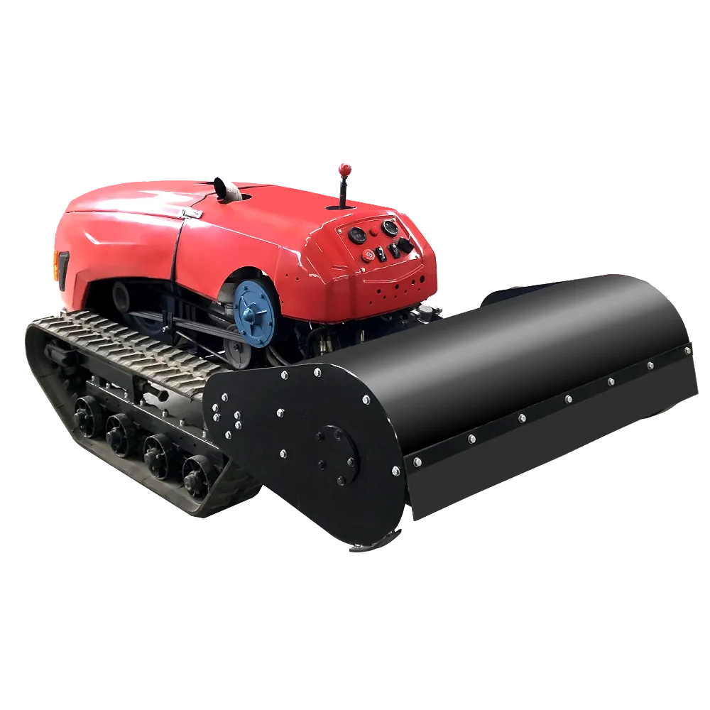 

2025Multifunctional Remote Control Crawler Tractor Rotary Tiller