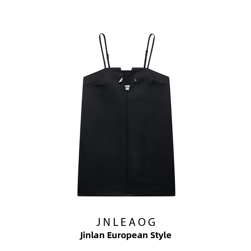 เข็มขัดตกแต่งลาย Ele Knot รุ่น Dr JNLEAOG คอลเลคชั่นฤดูใบไม้ผลิใหม่สำหรับผู้หญิง แฟชั่นฤดูร้อนลำลอง ปิดด้วยซิป ผลิตจากโพลีเอสเตอร์...