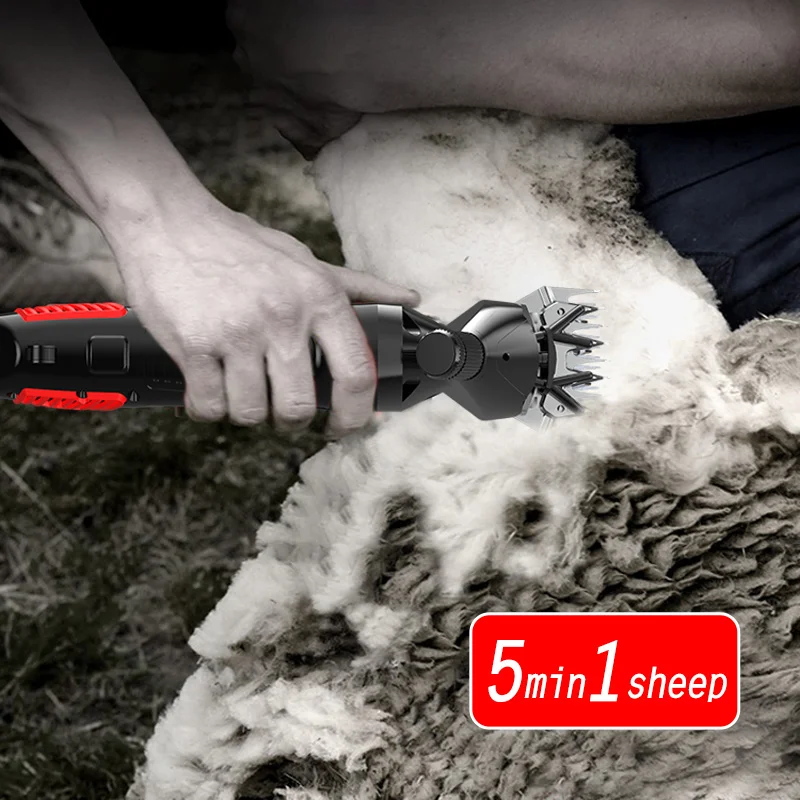 Professional Heavy-Duty Electric Shears For Livestock - Ideal For Sheep, Goats & Cattle | Us Plug