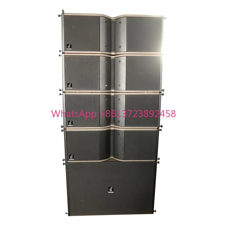 New Stage bar Sound Equipment Passive Active Two Way  208 Dual 8inch Line Array Speaker Concert System Available Discount