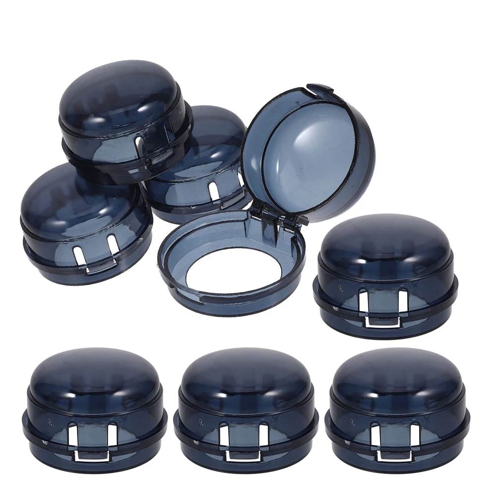 

8 Pcs Gas Stove Protective Cover Range Knob Covers Stovetop Guards Appendix Safety Protectors Plastic for Knobs