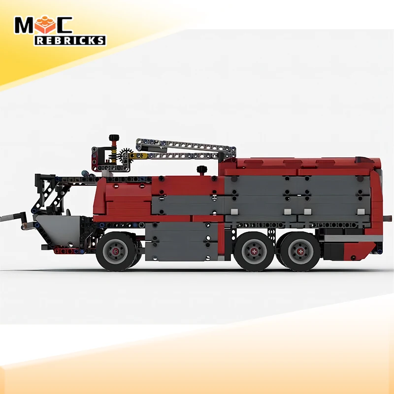 1069PCS City Fire Resure Cars Airport Fire Trucks MOC Building Blocks Assembly Model Fireman Toys For Children Kids Gifts Sets