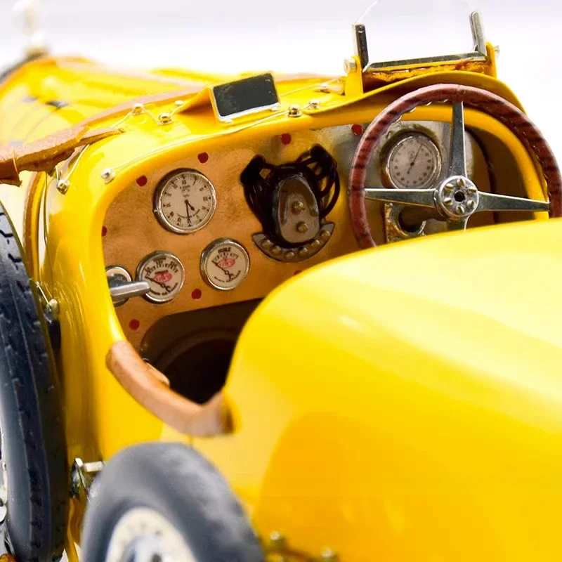 CMC 1:18 T35 # 58 anexado feminino motorista boneca simulação edição limitada todo aberto liga de metal estático modelo de carro brinquedo presente