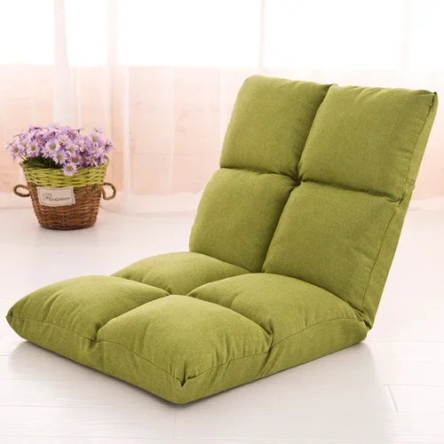 Compact Folding Sofa Chair -Perfect for Small Spaces Lazy Sofa Mattress Chair Tatami Single Couch Folding Leisure Dormitory Bed