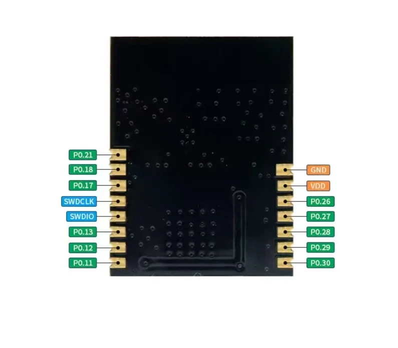 NRF52832 Plus PA Bluetooth Module onboard ceramic antenna support ota upgrade power amplifier serial port 4 pieces minimum order