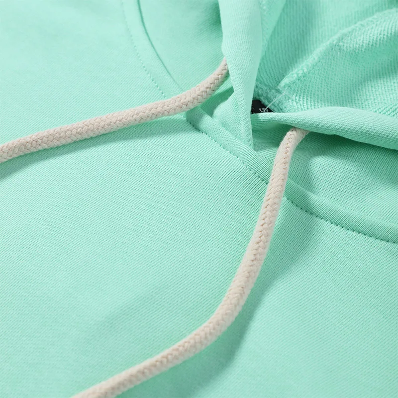 Damen Crop-Hoodie-Sweatset-Outfit, Langarm-Kapuzenpullover mit Kordelzug, Weitbeinige Jogginghose, Trainingsanzug, Lässige Streetwear – Detail 7