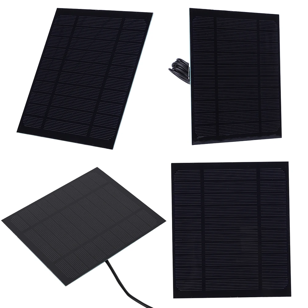 3.5W 5V USB Solar Panel Charger Waterproof Lightweight Solar Charger High Performance Monocrystalline for Battery Phone Charging