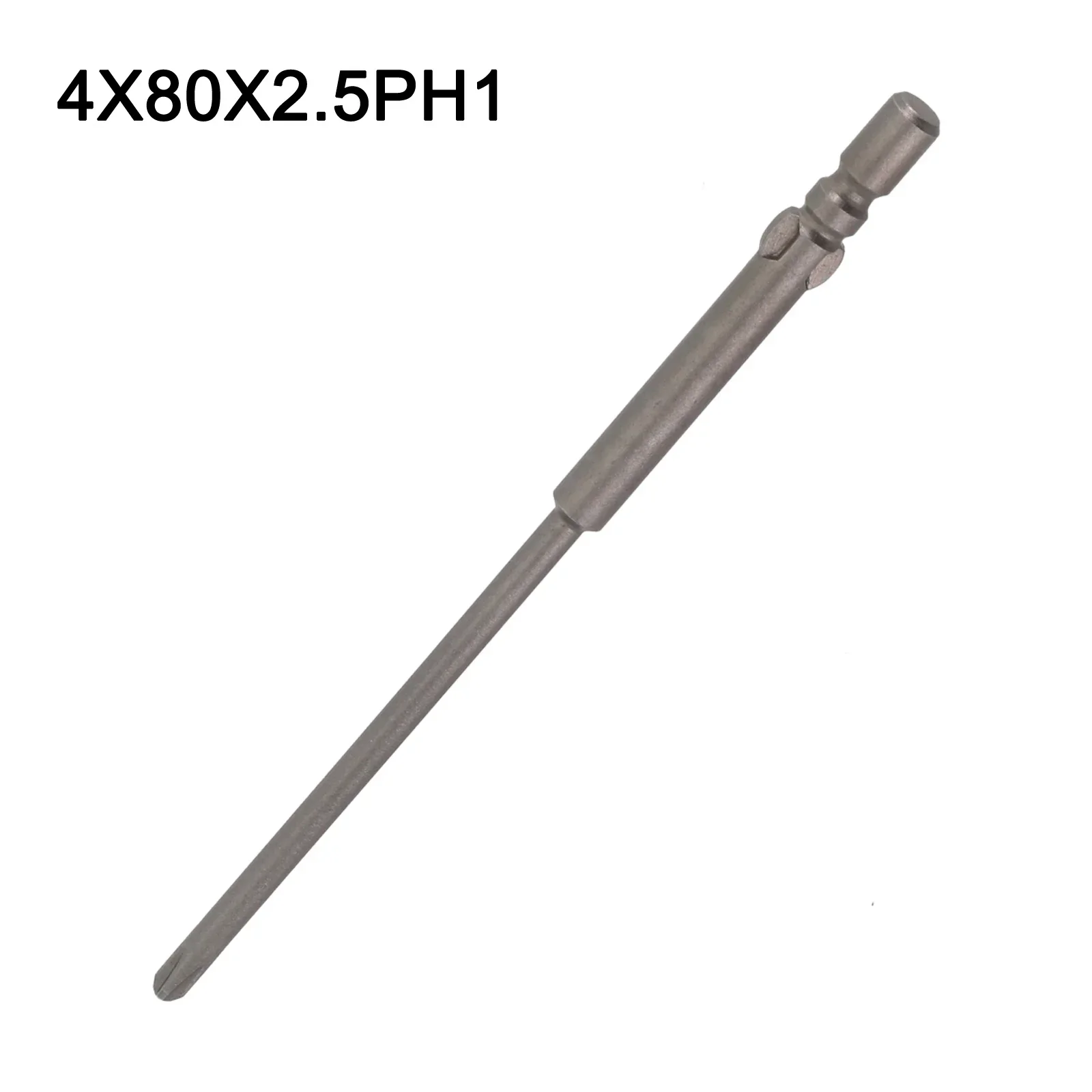 Cross Screwdriver Bit Electric Magnetic Mm Round Shank Suitable For Electric Screwdriver Cordless Drills Light Brightness