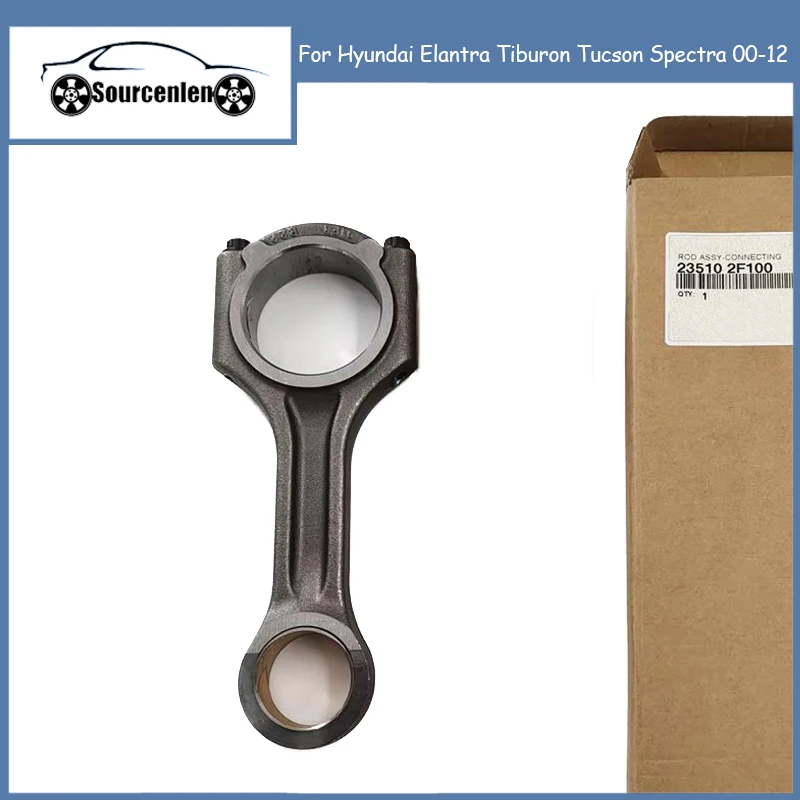 Brand New Connecting Rod For Hyundai Elantra Tiburon Tucson Spectra 00-12 23510-2F100 235102F100