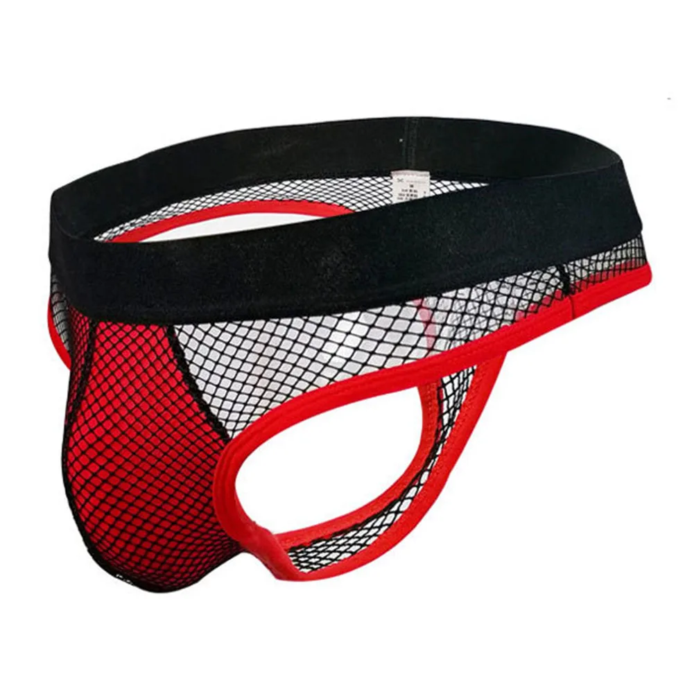 Men Mesh See Through Breathable Bikini Pouch Underwear Sexy Accessories Hot Underpant Panties Thong G-String T-Back Hot Lingiere