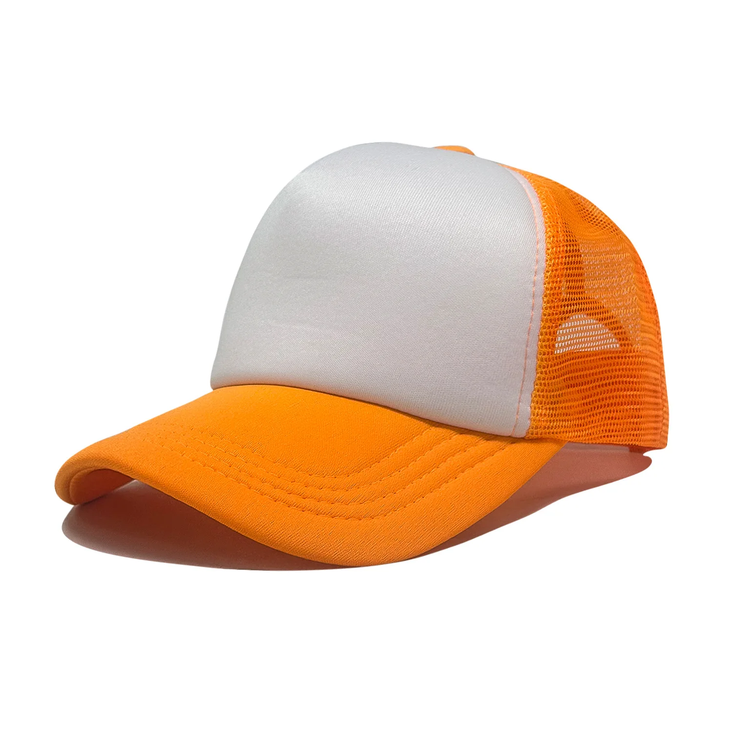 Personalisierte bedruckte Logo-Trucker-Mesh-Mütze für Herren und Damen, Sport- und Freizeit-Outdoor-Sonnenschutzkappe, Baseballkappe – Detail 3