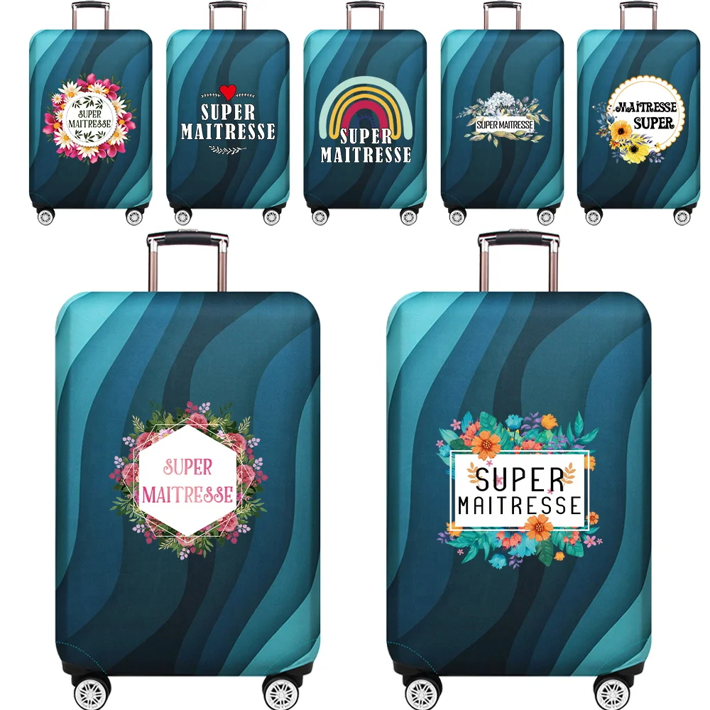 

Luggage Cover Suitcase Cover Protector Suitcase For 18-32 Inch Luggage Stretch Maitresse Pattern Travel Accessories