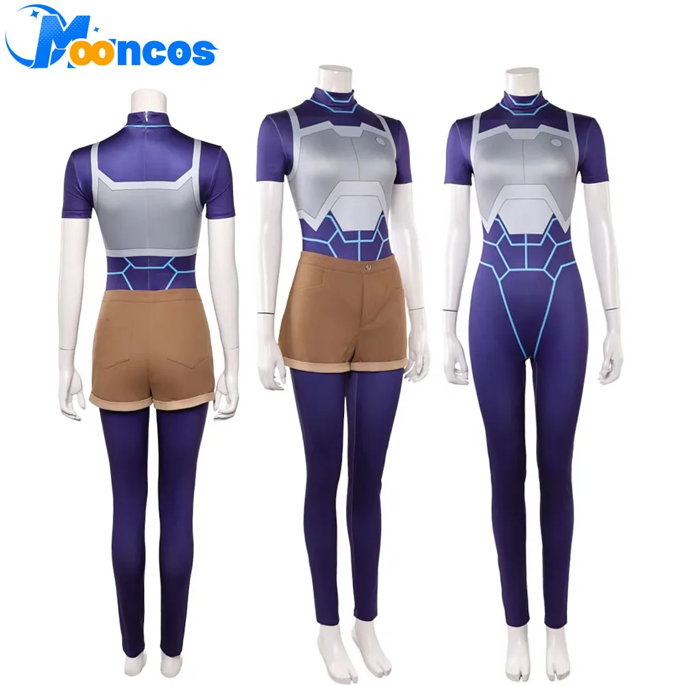 

Tech Jacket Cosplay Anime Invincible Costume Women Fantasia Jumpsuit Pants Disguise Clothing for Female Halloween Carnival Suit