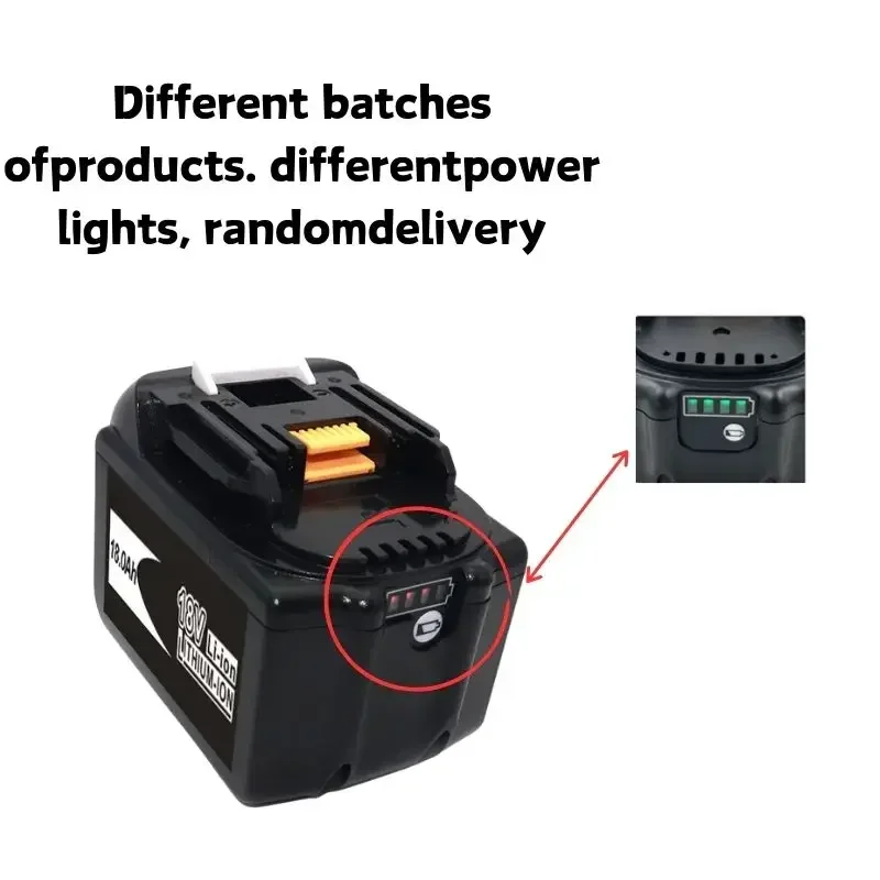 for Makita 18v Battery 12000mAh Rechargeable Power Tools Battery with LED Li-ion Replacement LXT BL1860B BL1860 BL1850