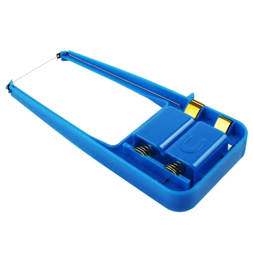 

Polystyrene Foam Heating Wire Foam Cutter Small Electric 190mmx90mm Heating Wire Cutting Tool Blue Lightweight