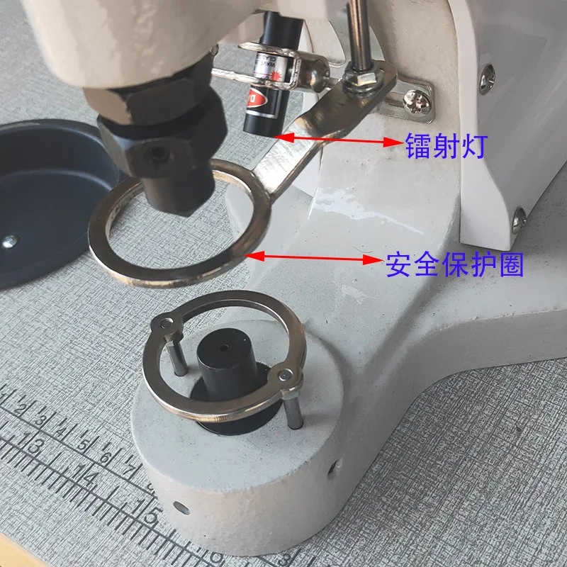 Automatic Snap Button Machine with Hand Protection for Dongguan Four-Snap Fastener Machine Triple-Head Snap Setter Multi-Head