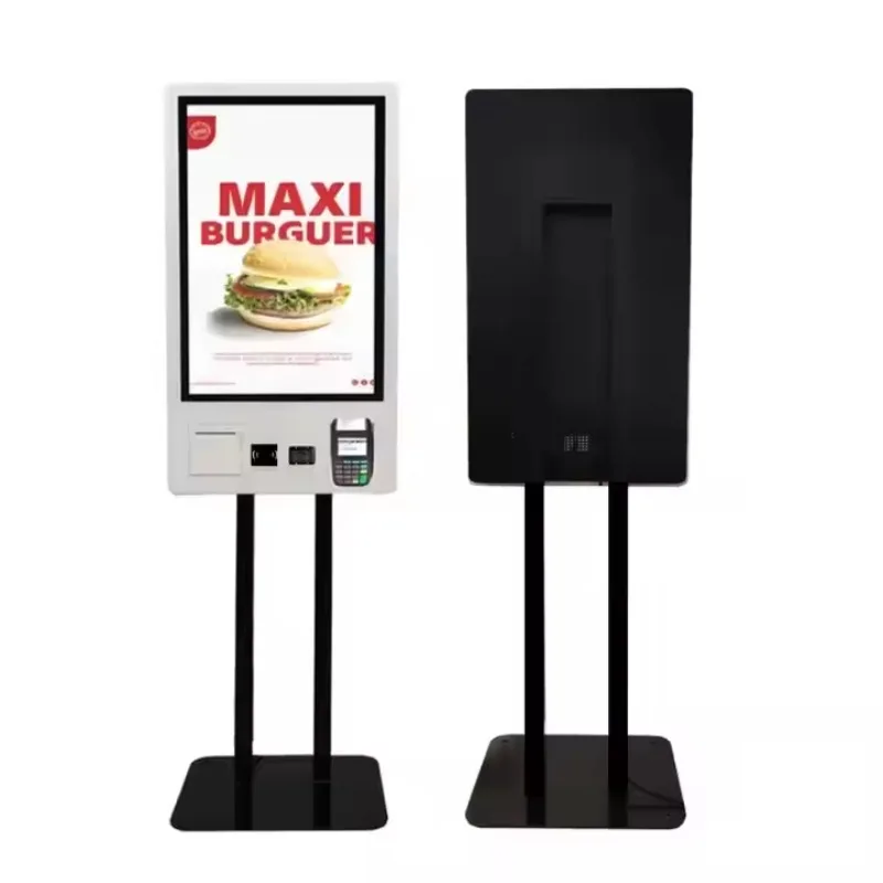 

32 Inch Touch Screen Indoor Floor Standing Self-Service Payment Kiosk for Restaurant