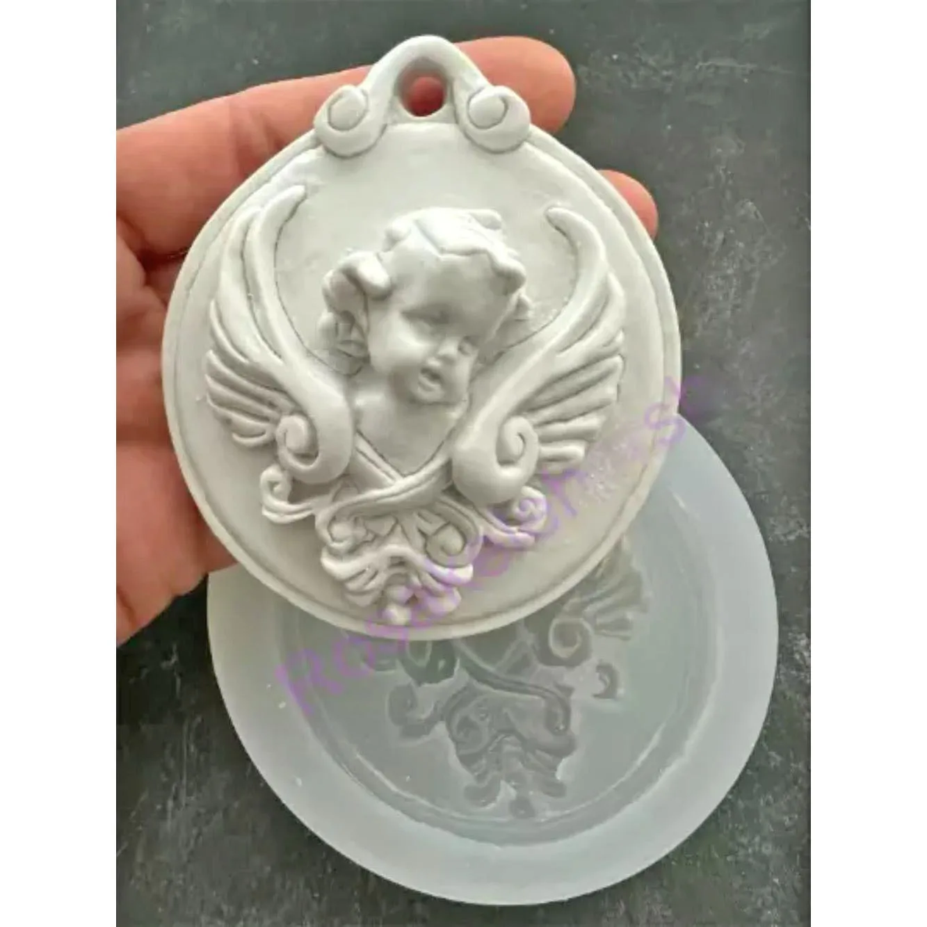 

Силиконовая форма Angel Cherub Cameo, купидон, смола, ручная работа, полимерная глина, сделай сам, украшение для шоколадных конфет, форма для торта, гипсовое восковое мыло
