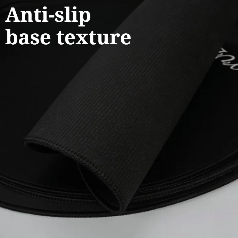 Cloth Single Chip Inch Drum Pad Circular Thicken Durable Shock-absorbing Bottom Drum Soundproof Pad Musical Instrument Accessory view 5
