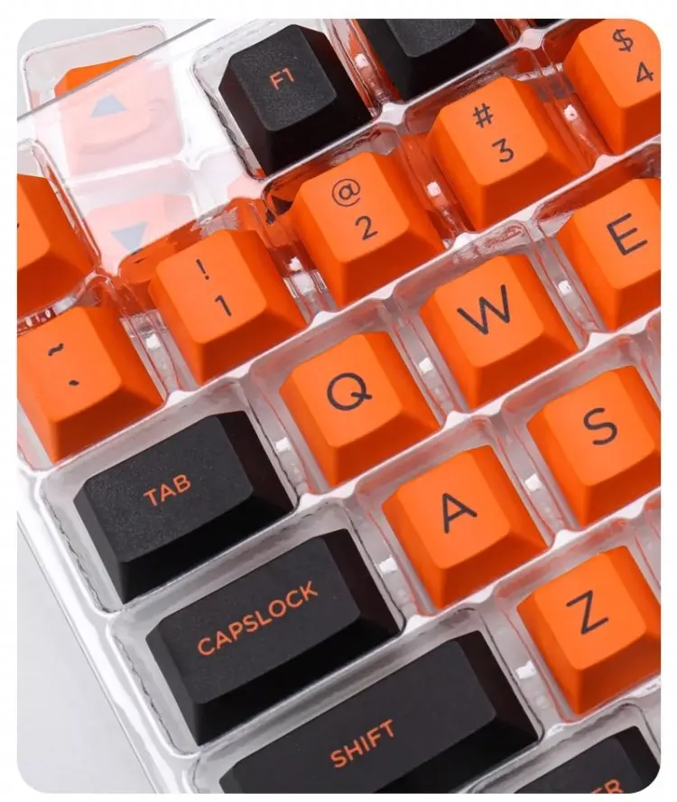 anti-orange-large-carbon-pbt-sublimation-mechanical-keyboard-keycaps-68-84-98-104-87-75-customized