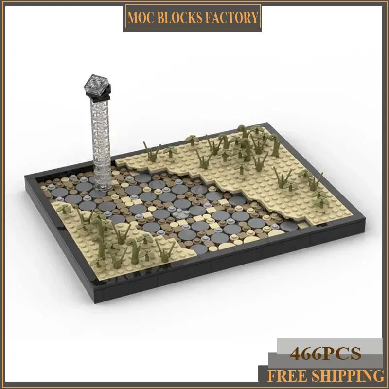 

Звездный фильм Moc, строительные блоки, индийская витрина, модель, технология, кирпичи, сделай сам, сборка, строительная игрушка, праздничные подарки