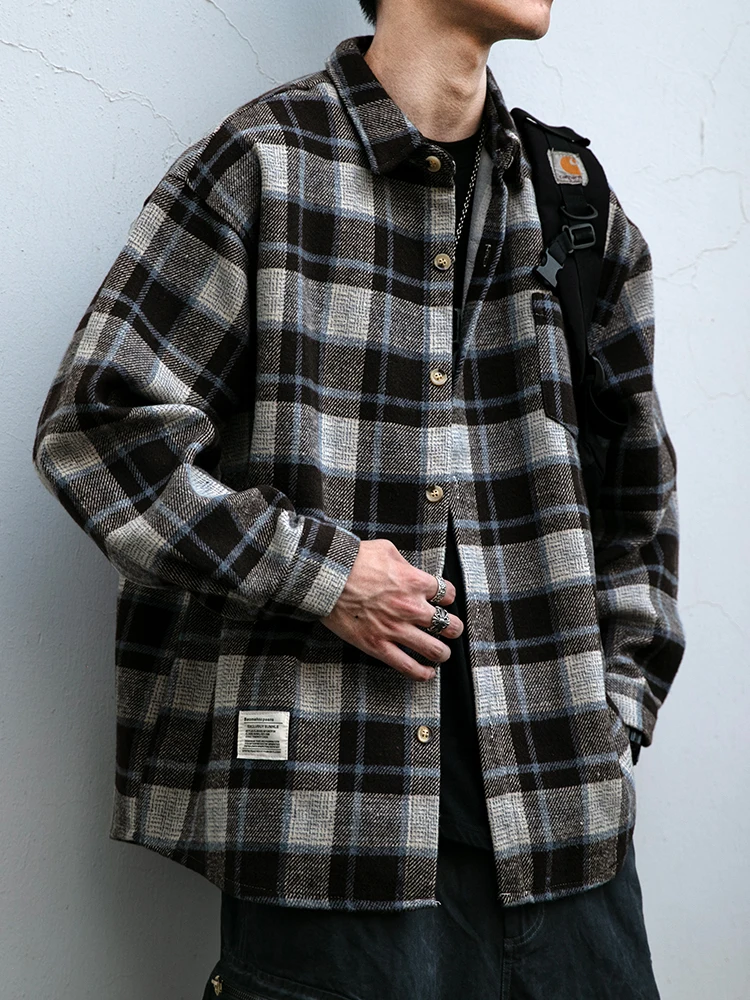 Herren Hemd American Vintage P – Flannel Plaid Shirt Heavy Weight Bewertung und Preis