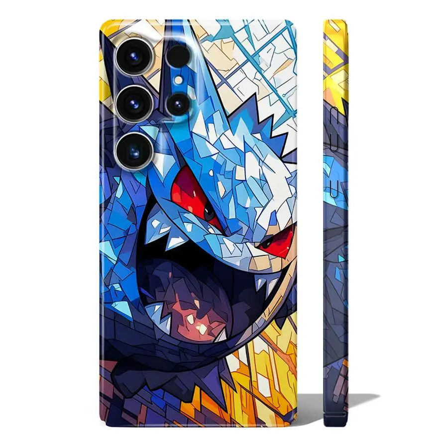 Casing Handphone Keras Anime Jepang Gengar untuk Samsung Galaxy S20 S25 Ultra S23 FE S25+ S22 Note 20 S24 Plus S21 S24+