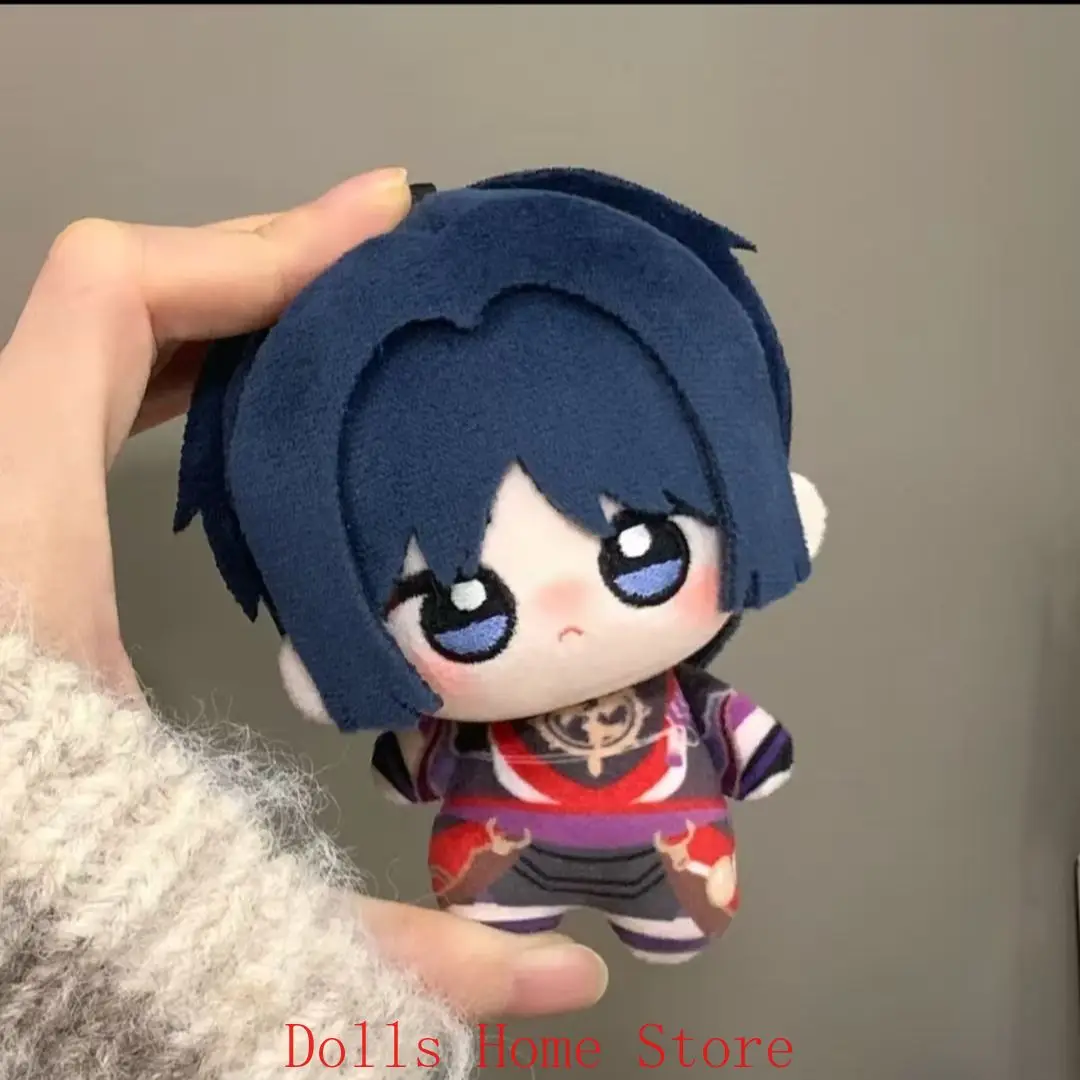 10CM Game Genshin Impact Wanderer Cosplay Plush Pendant Cartoon Cotton Stuffed Body Keychain Plushie Mascot Birthday Gift - view 3