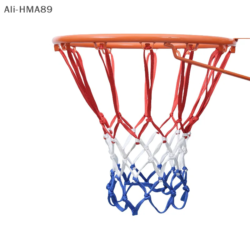 3.5MM Basketball Net All-Weather Basketball Net Dual/Tri-Color Basketball Hoop Net Powered Basketball Hoop Basket Rim Net