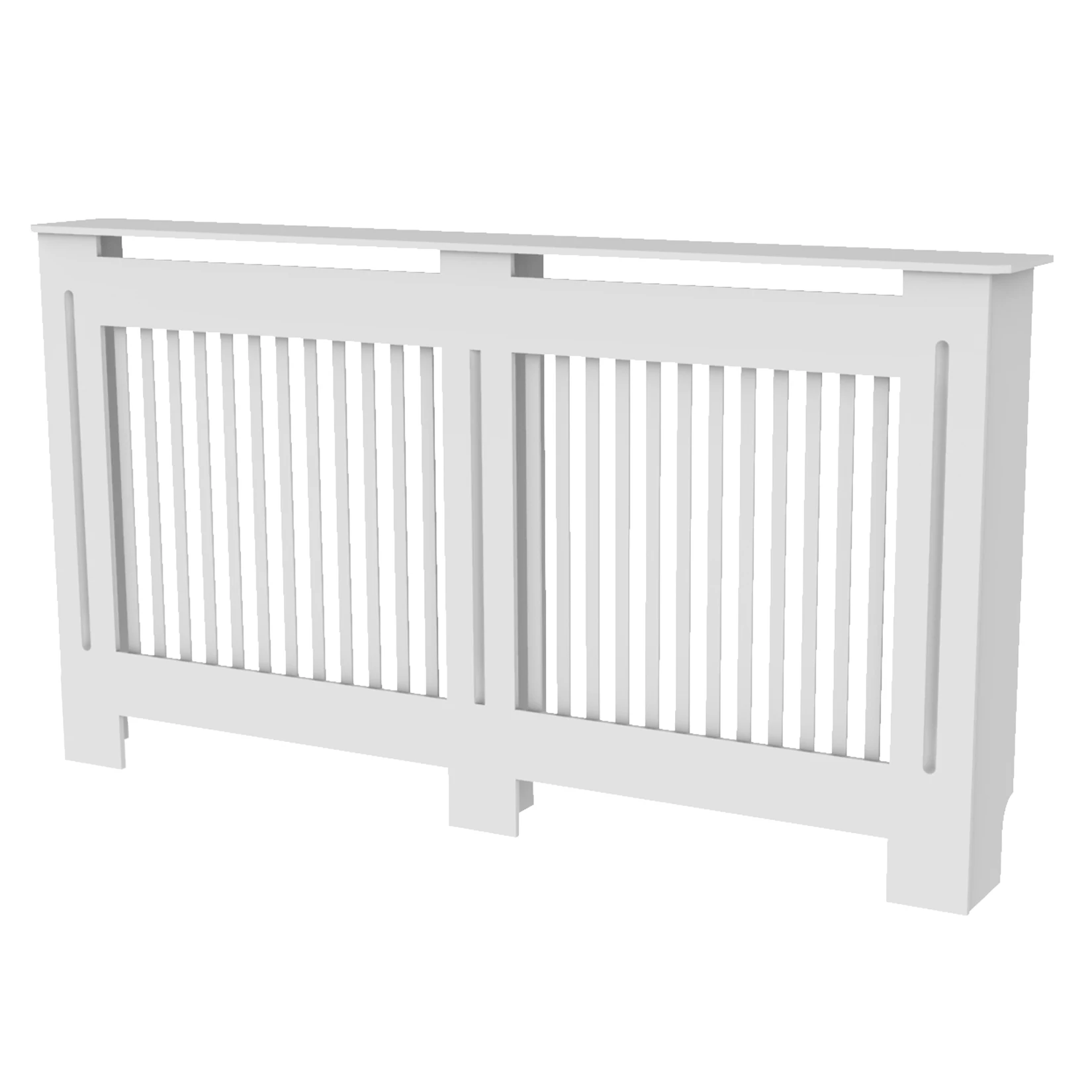 S/M/L/Xl Witte Radiatorafdekking Mdf Moderne Houten Kast Grillafdekking