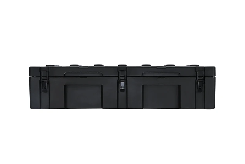 122L Reinforced Box LLDPE Cargo Box Hard Plastic Rotomolded Toolbox 4WD Storage Box Roof Rack Low Profile