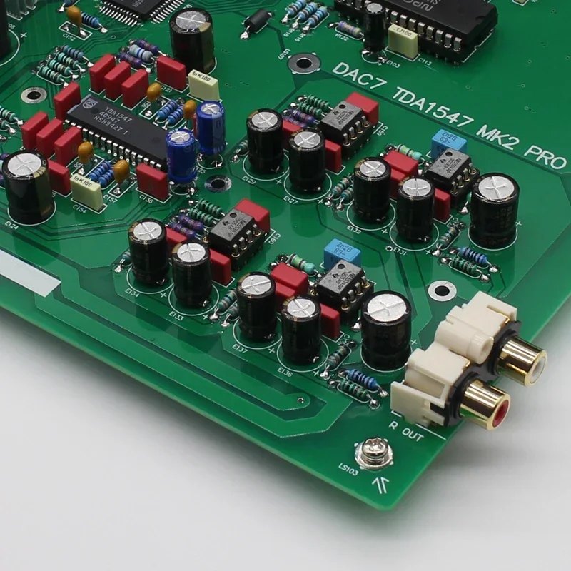 

BBlatest listing DAC7 architecture TDA1547 MK2 PRO fever DAC decoder circuit board with resistance with chip