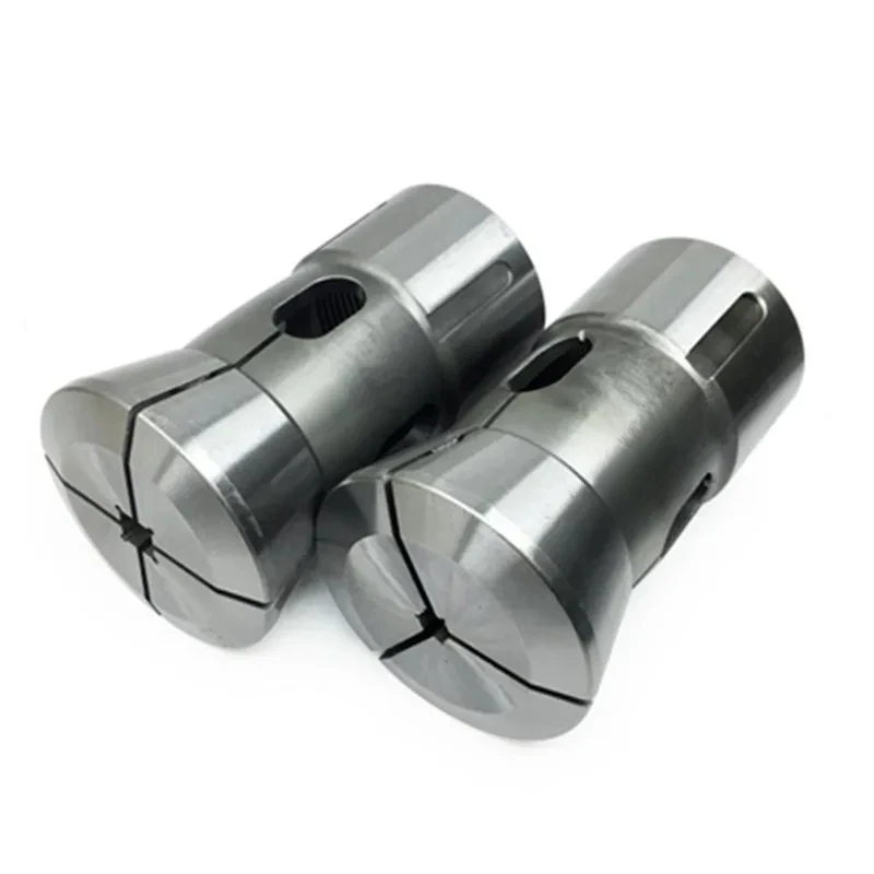

193E CNC Lathe Tool Spring Steel Collet Round Hex Square Hole High Precision Toothless Chuck Clamping Tool Hexagon Collets