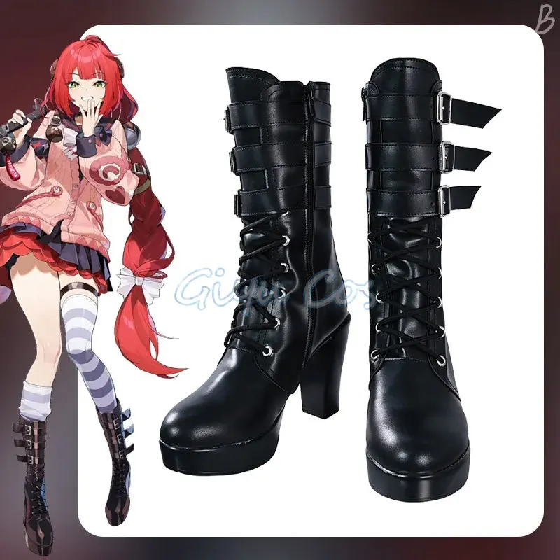 

Zenless Zone Zero Ukinami Yuzuha Cosplay Shoes Chinese Halloween Game
