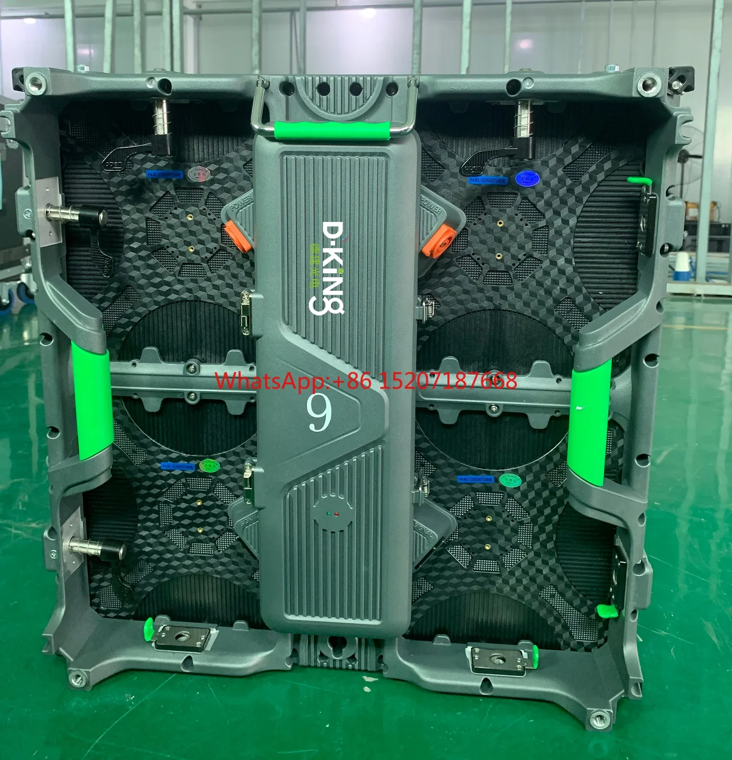 High Quality Indoor P2.604 LED Display Screen 500x500mm Die-cast aluminum Cabinet  LED Video Wall Stage Equipment