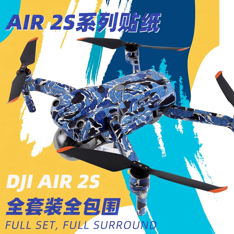 

StartFly Skin Sticker For DJI air 2s SKin DJI Air 2s Camera Decorative Stickers Anti-scratch Camera protective film More Colors