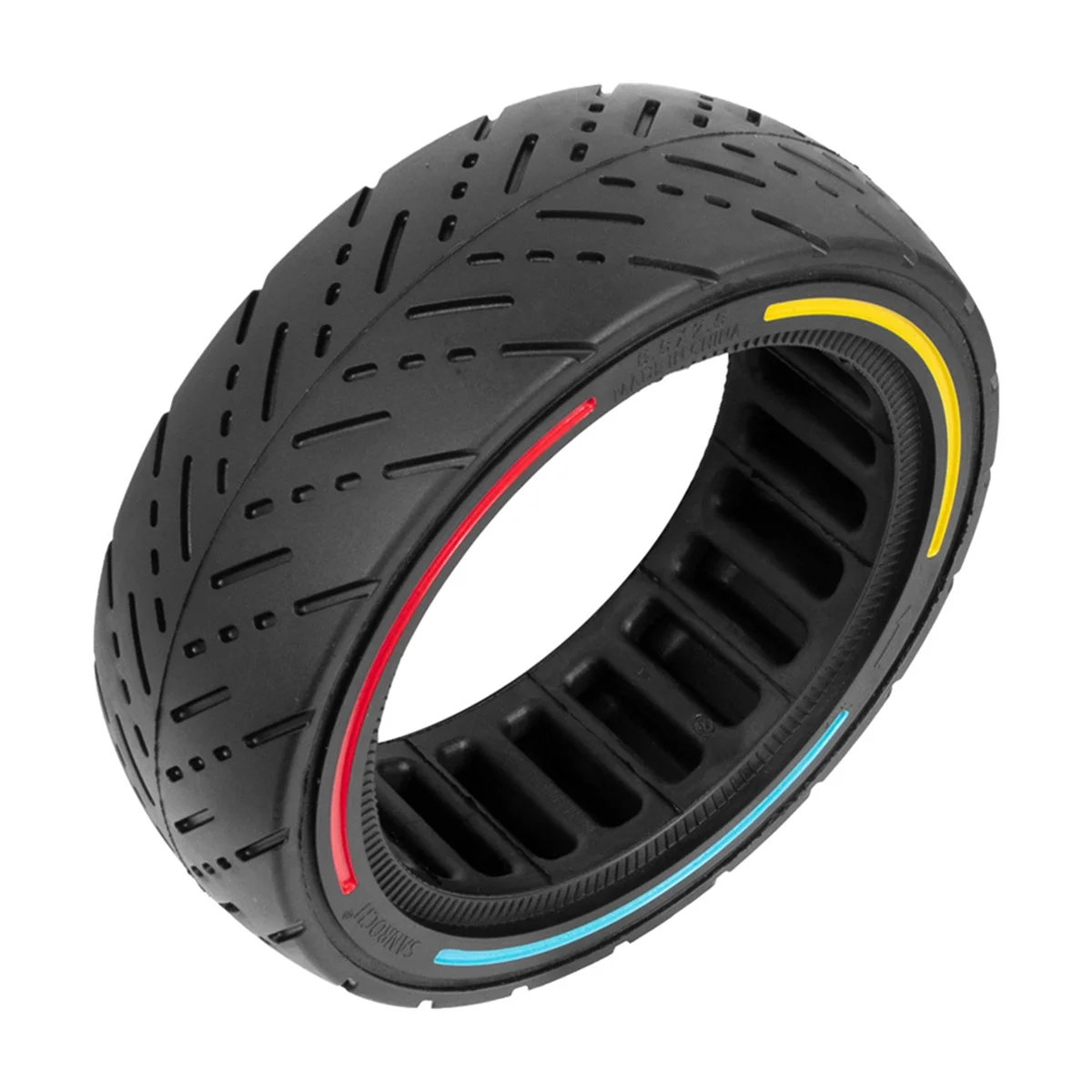 

T48C_Electric Scooter 8.5x2.5 In Inner Honeycomb Solid Tire Multicolor