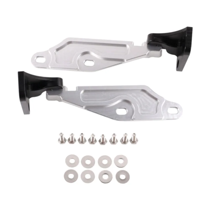 Charnière de capot à dégagement rapide, pièces de loquet, accessoires argentés pour Honda Acura 1992 – 2001 Civic Type R DC2 EK