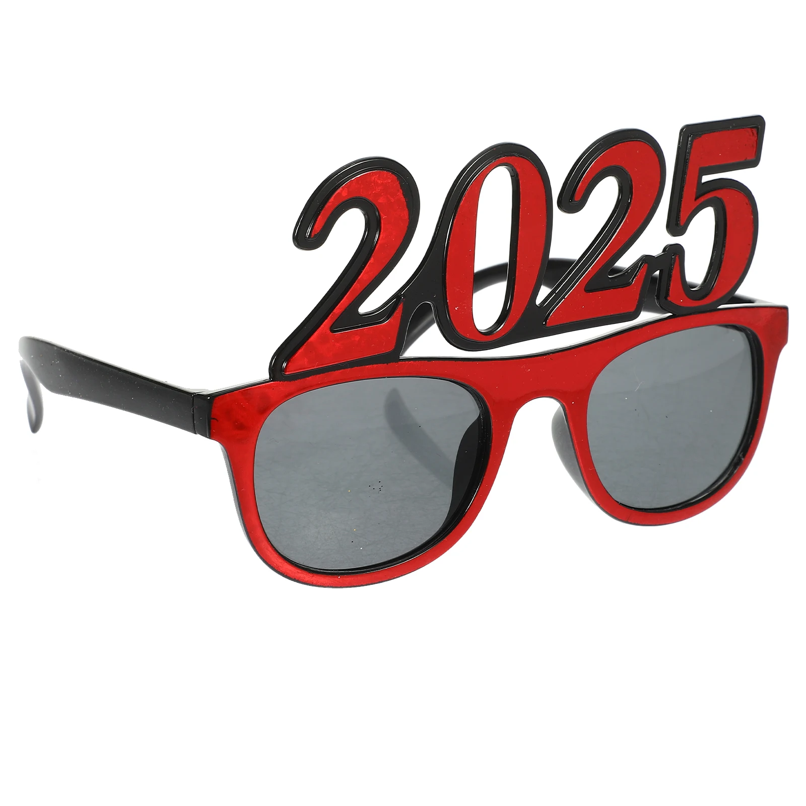 

2025 Number Frame Eyeglasses Party Supplies Photo Props Lightweight PC Material New Year AccessoriesFunny Dancing Wear