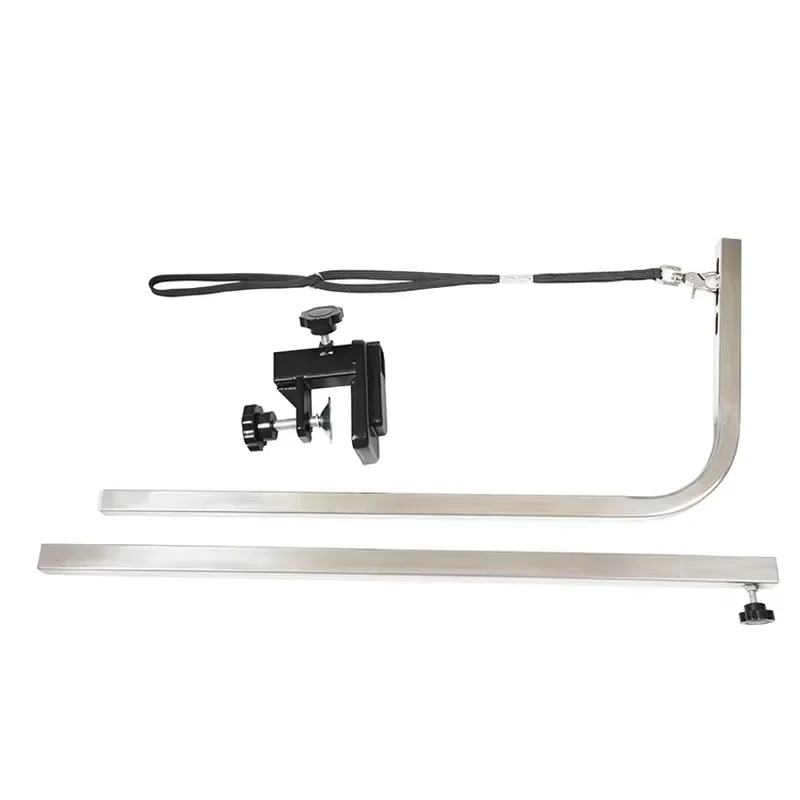 Adjustable height foldable stainless steel pet grooming table dog small animal