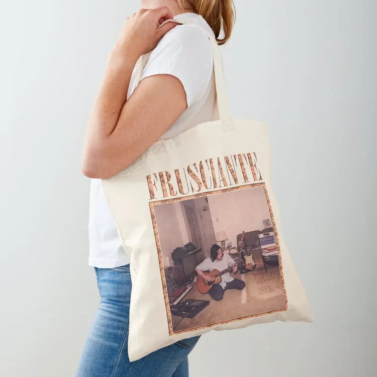 

frusciante rock Tote Bag bag for beach Beach bag Woman shopper custom canvas