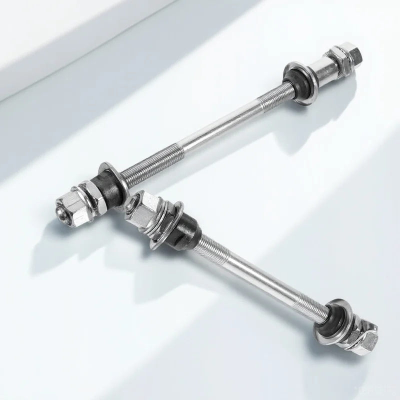 

2pcs Quick Release Bicycle Set Durable Rear Wheel Hub For Mountain Road Repair Accessories Front Rear Skewer Metal