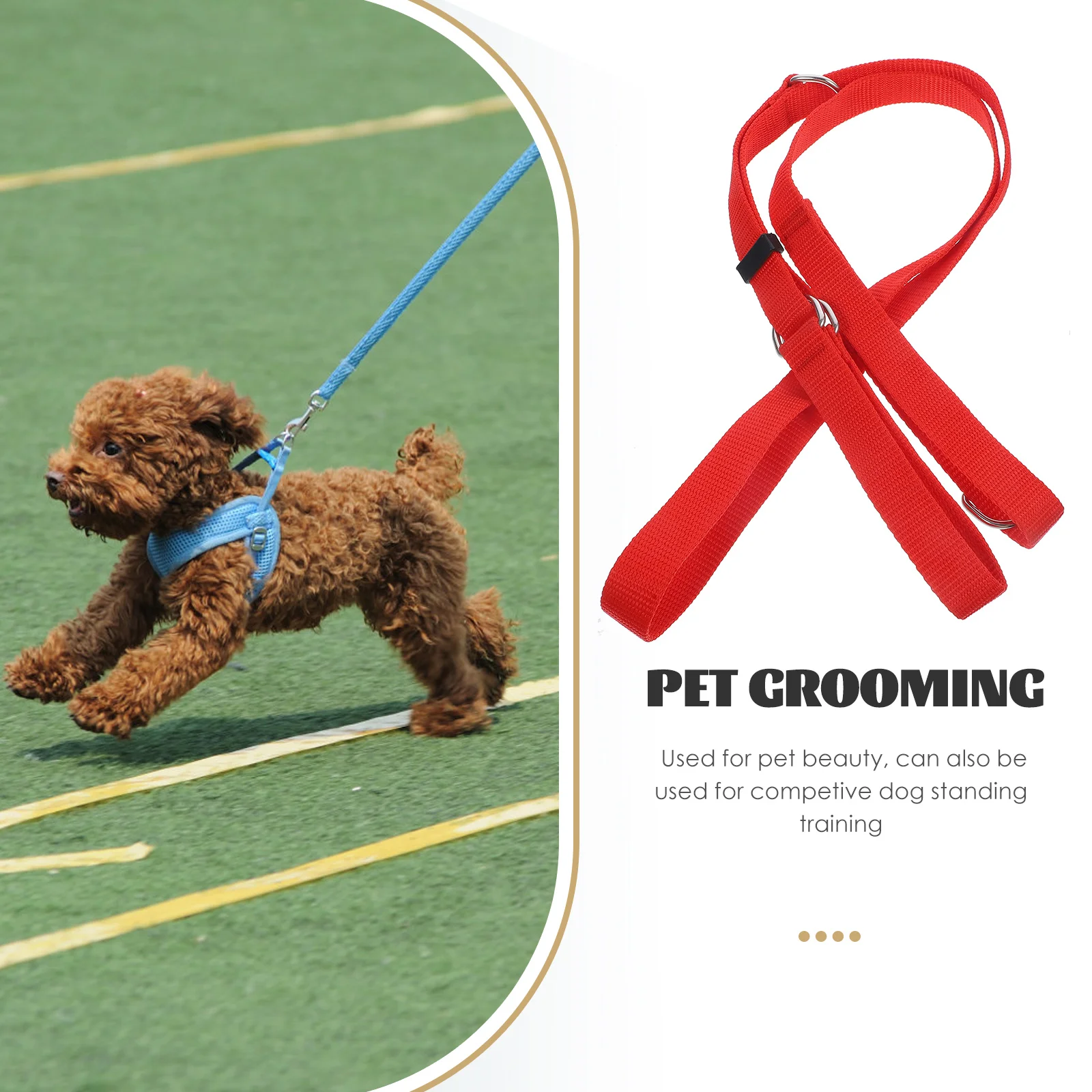 

Dog Hair Cutting Rope Pet Grooming Rope Pet Bath Fixed Rope Multi-function Hanging Rope (Size L, Random Color)