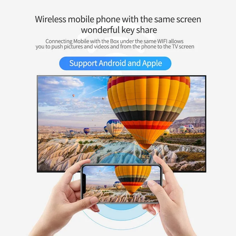 ТВ-приставка T95, Android 10, 6k, 2,4g, Wi-Fi, 128g, 3D, Voice16g, 32 ГБ, 64 ГБ, Bluetooth, 4k, четырехъядерный процессор, телеприставка, медиаплеер