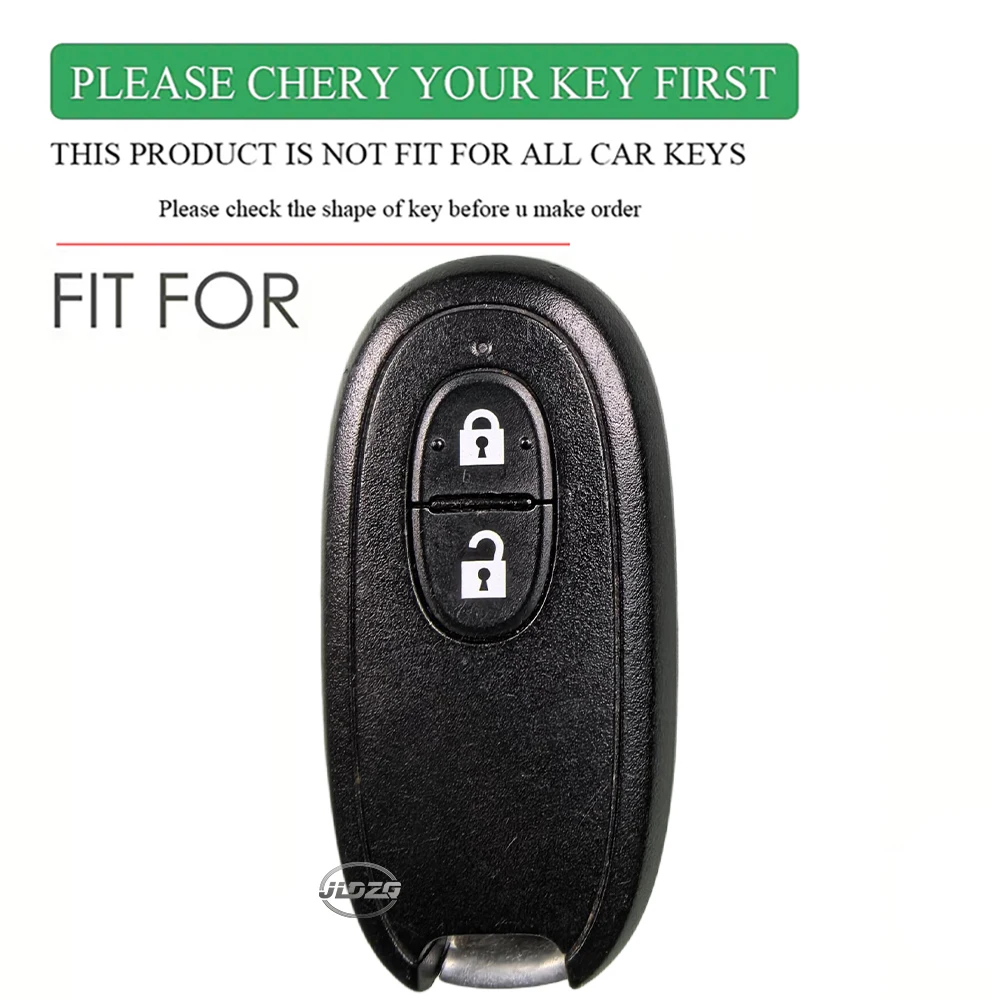 Silicone Car Key Case Cover For Suzuki Palette Solio MR Wagon Hustler Alto Lapin Every Spacia Protector Accessories